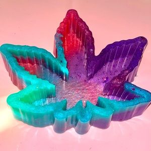 Resin art tray